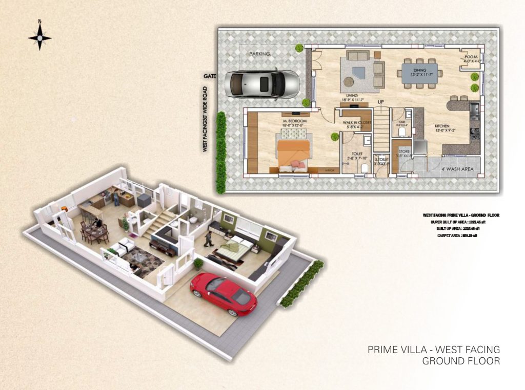Prime-Villa-West-Facing-Ground-Floor